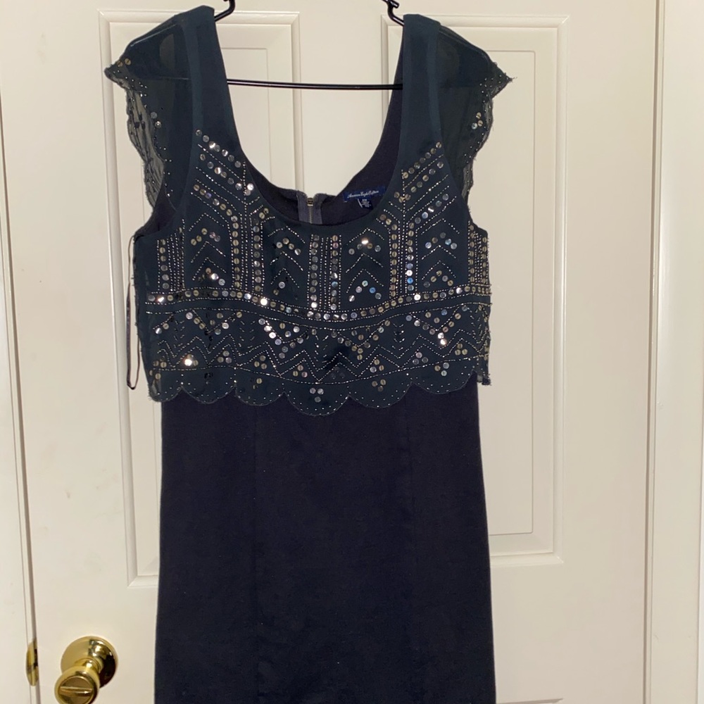 Charcoal Cocktail Dress